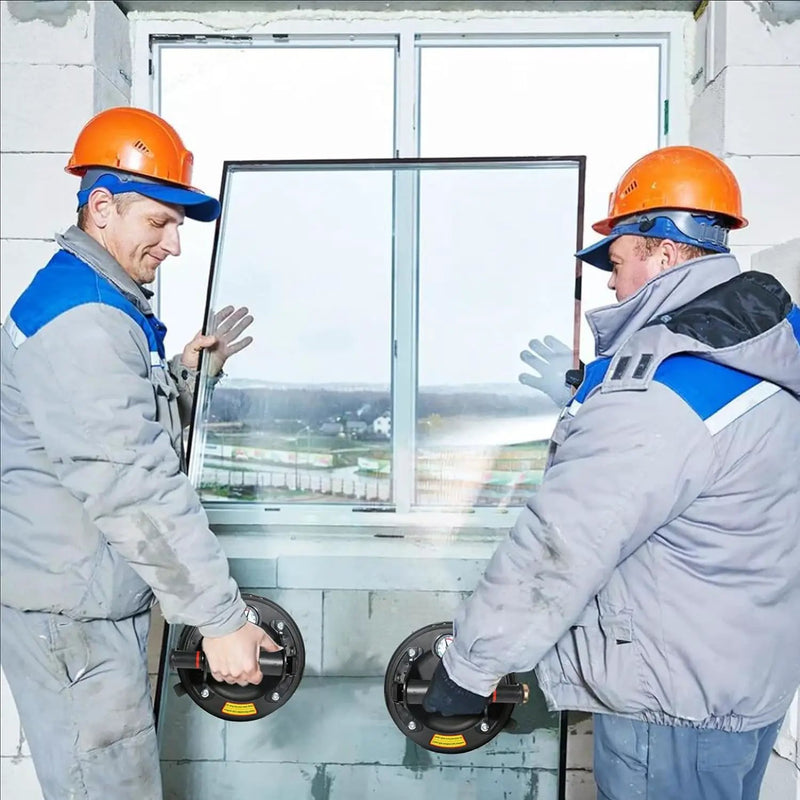Glass Suction Cup 200kg with Pressure Gauge by salelink.co.nz