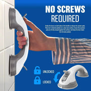 2Pcs Bathroom Grab Bars Shower Handles by salelink.co.nz
