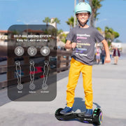 Kiwi eRide Kiwi Hoverboard Simate P6 Hoverboard Black Simate P6 Hoverboard Black
