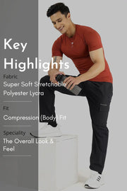 Compression T-shirt Salsa by Fuaark Nz