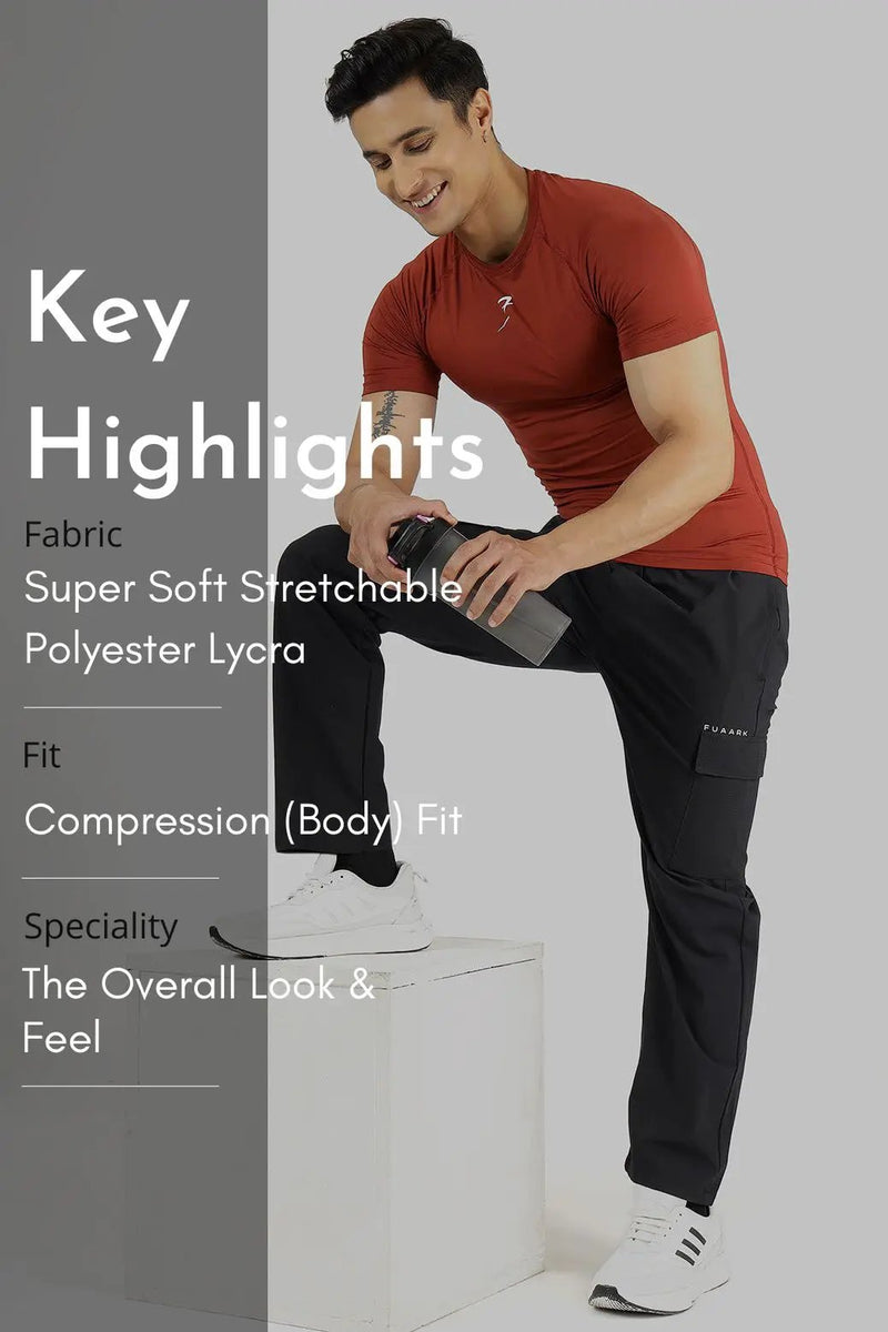 Compression T-shirt Salsa by Fuaark Nz