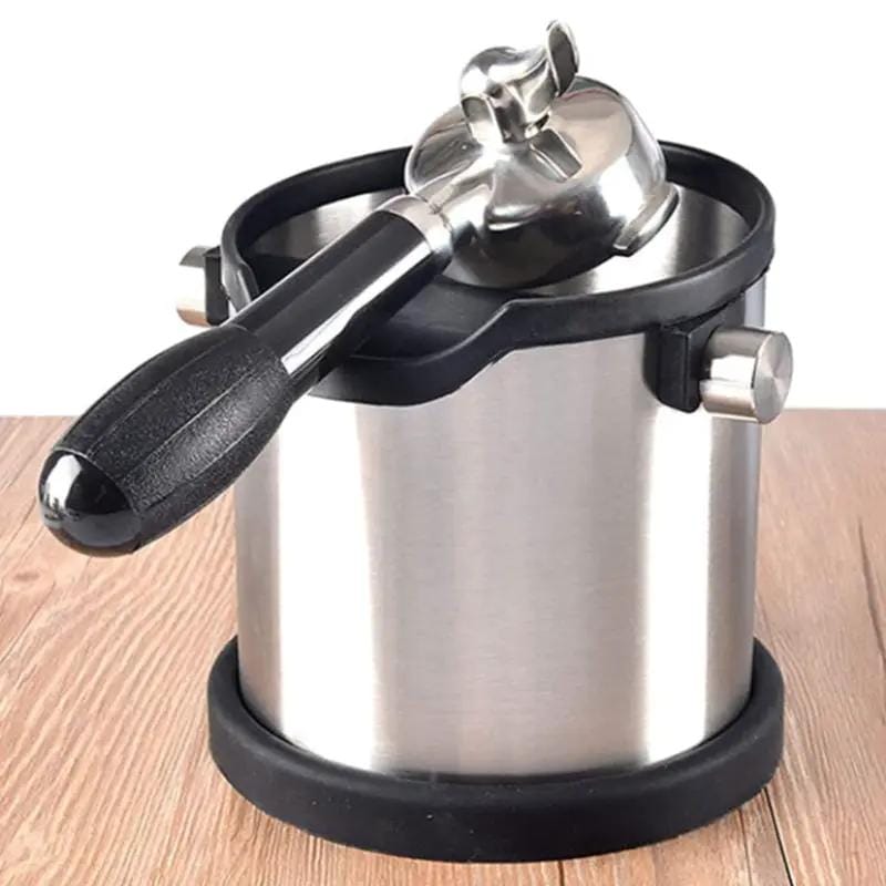 g8buynz g8buynz Coffee Ground Bucket 2000ml Stainless Steel Coffee Knock Box Espresso Accessorie Coffee Ground Bucket 2000ml Stainless Steel Coffee Knock Box Espresso Accessorie