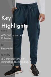 Flex Joggers Teal by Fuaark Nz