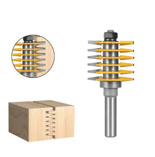 1/2 Shank Finger Joint Router Bit Woodworking Cutter by salelink.co.nz