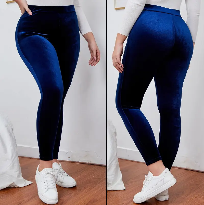 Thermal Thick Warm Fleece lined Legging NAVY by dealonline.co.nz