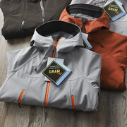 Men's Windproof Softshell Jacket — Waterproof Hooded Outdoor Layer | Hiking & Adventure by Mead's Supply & Equipment Outfitters limited