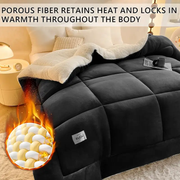 Thicken Blanket Soft Luxury Heavy 3kg Quilted Bedding Warm Cozy Machine Washable by dealonline.co.nz