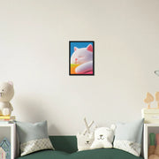 Fluffy Cat Asleep by Blank Wall Print Shop
