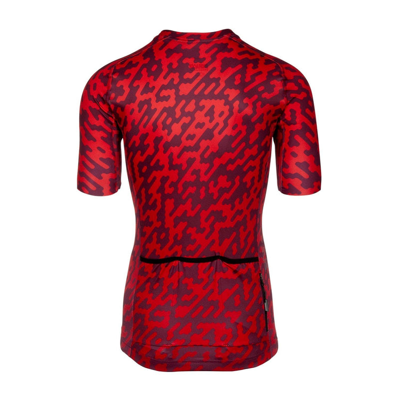 Euro Cycling NZ Clothing Bioracer Spitfire Jersey SS Red Noise Bioracer Spitfire Jersey SS Red Noise Cycling Jersey | NZ