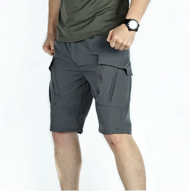 Men's Tactical Shorts Water Resistant Flex Ripstop Cargo Lightweight Hiking by dealonline.co.nz