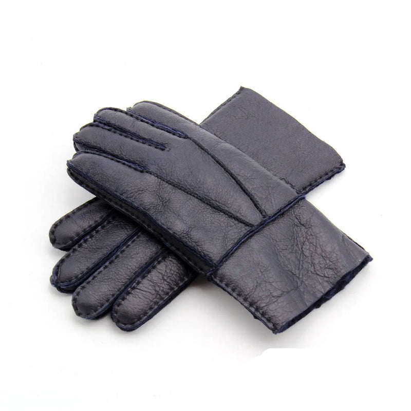 Genuine Leather Gloves - Warm Sheepskin for Men by Mead's Supply & Equipment Outfitters limited