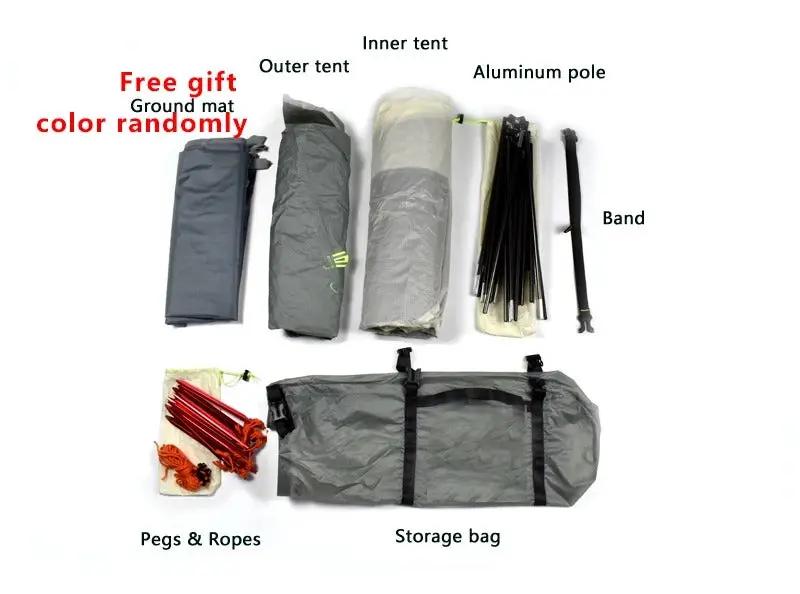 Four Season Double Layer Camping Tent - 2-3 Person Aluminum Pole Waterproof Tent by Mead's Supply & Equipment Outfitters limited