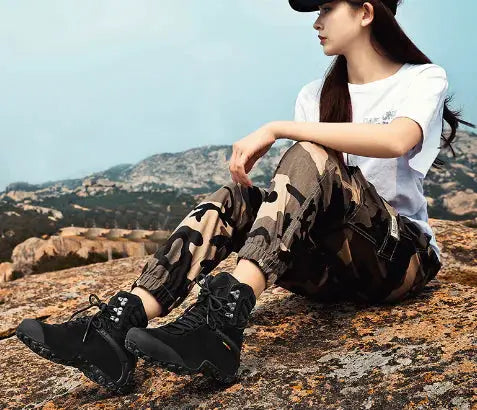 Women's Waterproof Hiking Boots - Lightweight Climbing Shoes by Mead's Supply & Equipment Outfitters limited