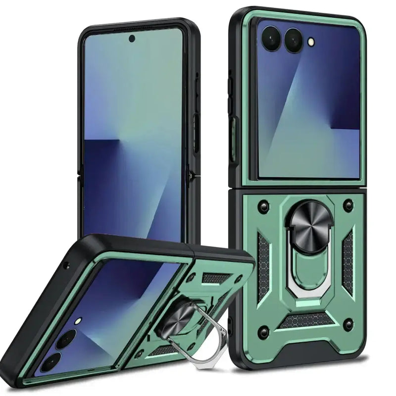 Rugged Military Grade Cover for the Samsung Galaxy Z Flip7 (7 colours available) by Habicare