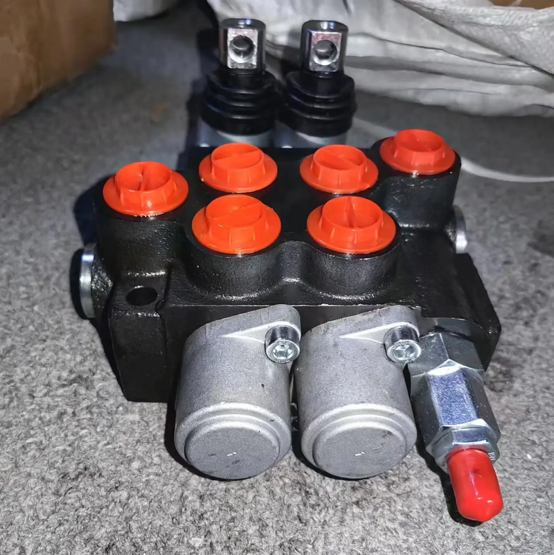 2 Spool Hydraulic Directional Control Valve 11 Gpm, Double Acting Cylinder Spool by salelink.co.nz