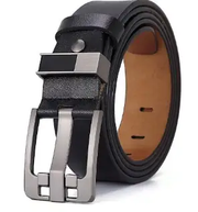 Men's Genuine Leather Belt - Vintage Wide Buckle | Double-Layer Cowhide | 105–160cm by Mead's Supply & Equipment Outfitters limited