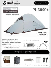 Mead's Supply & Equipment Outfitters limited Tents Ultralight Hiking Tent — 1–2 Person Camping Shelter Ultralight Hiking Tent — 1–2 Person Camping Shelter