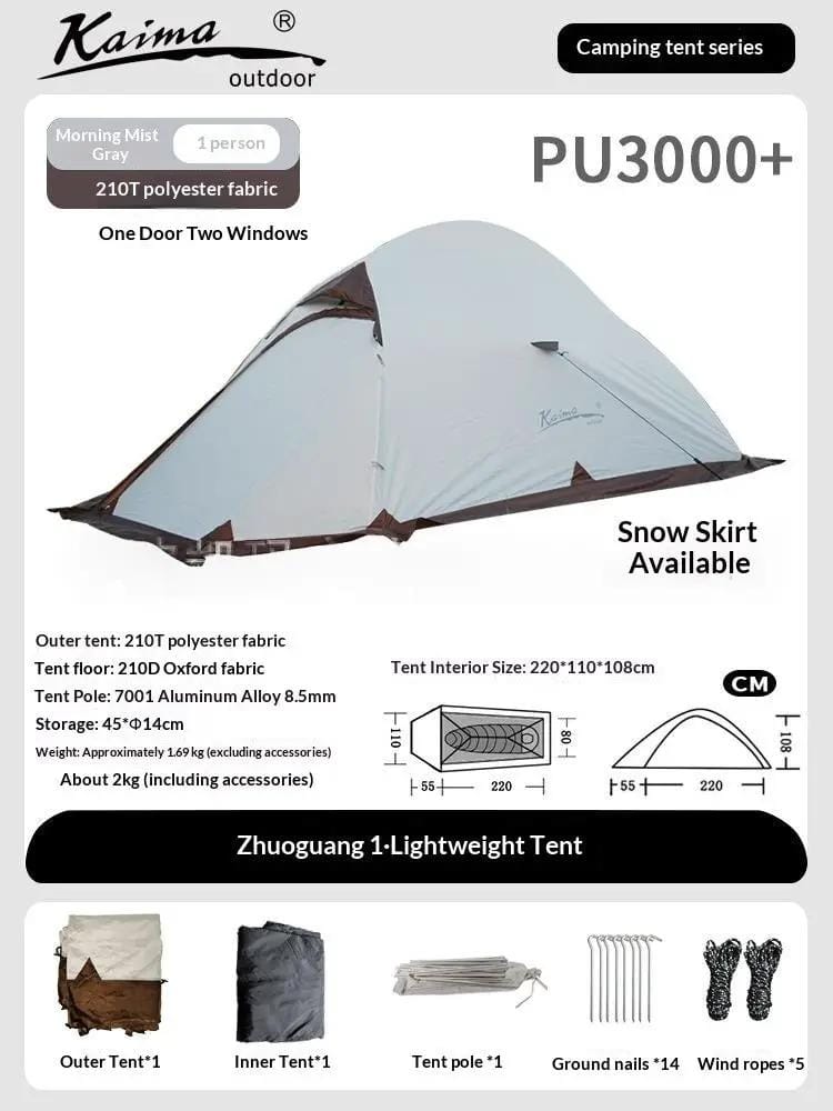 Mead's Supply & Equipment Outfitters limited Tents Ultralight Hiking Tent — 1–2 Person Camping Shelter Ultralight Hiking Tent — 1–2 Person Camping Shelter