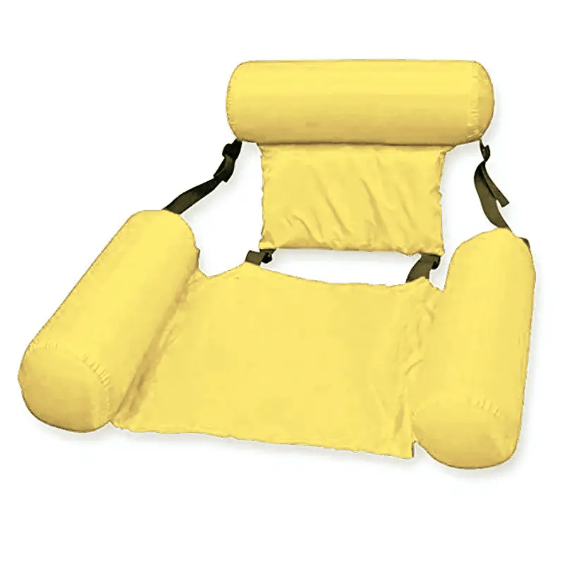 Foldable Inflatable Floating Hammock With Backrest And Footrest by Action Outdoors Limited
