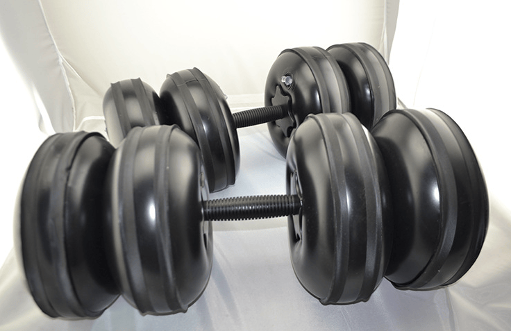Mead's Supply & Equipment Outfitters limited Home Gym Equipment Adjustable Water-Filled Dumbbells 20–25kg – Portable Home Gym Weights Adjustable Water-Filled Dumbbells 20–25kg – Portable Home Gym Weights