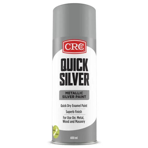 CRC Quick Silver 400ml - Metallic Silver Spray Paint