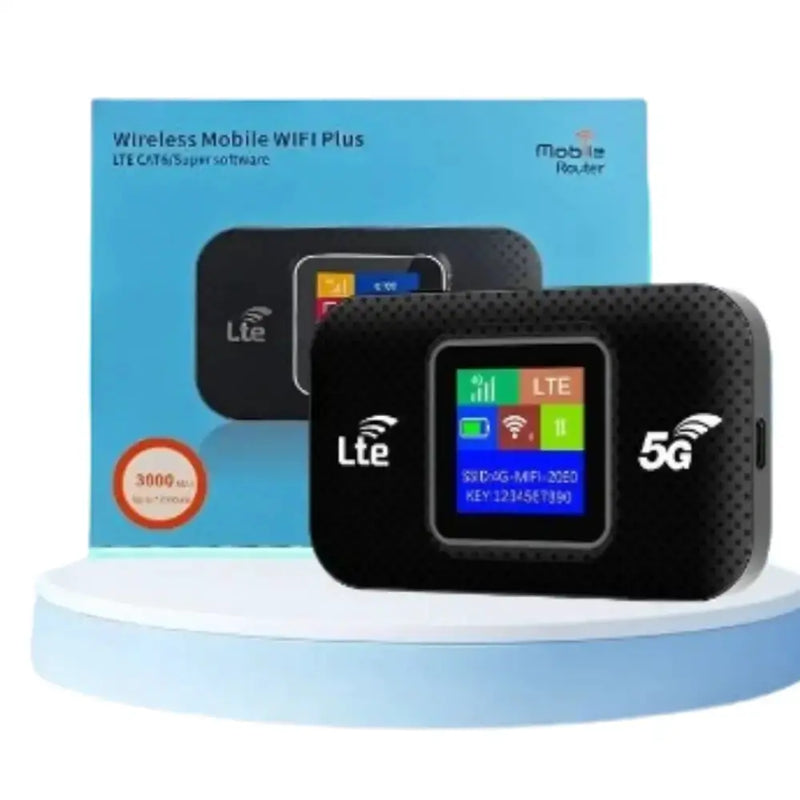 4G/5G Portable WiFiRouter with SIM Slot (7 different types available) by Habicare