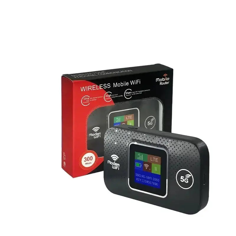 4G/5G Portable WiFiRouter with SIM Slot (7 different types available) by Habicare