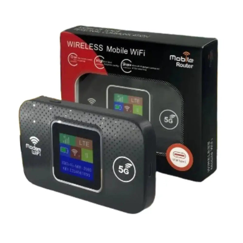 4G/5G Portable WiFiRouter with SIM Slot (7 different types available) by Habicare