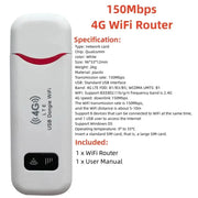 4G LTE Portable WiFi Router & Mobile Hotspot (8 different variants available) by Habicare