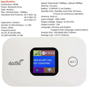 4G LTE Portable WiFi Router & Mobile Hotspot (8 different variants available) by Habicare