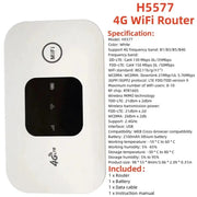 4G LTE Portable WiFi Router & Mobile Hotspot (8 different variants available) by Habicare