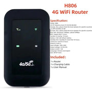 4G LTE Portable WiFi Router & Mobile Hotspot (8 different variants available) by Habicare
