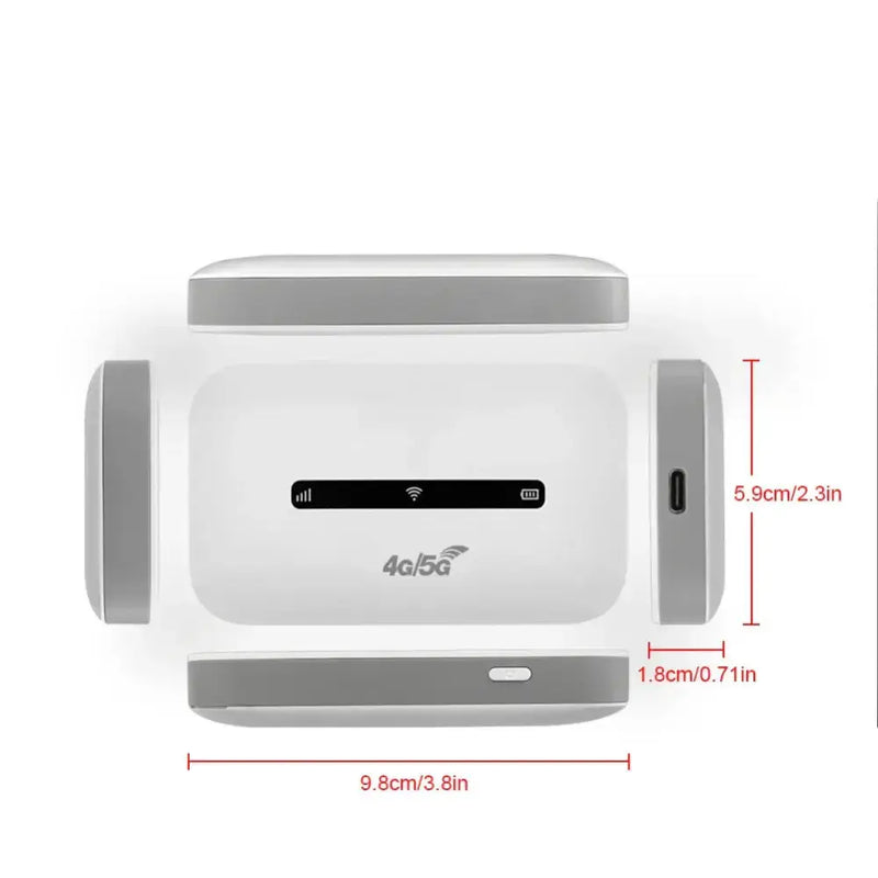 Habicare 9eight5 European 4G 5G Mobile WiFi Router With SIM Slot Compact Habicare 4G 5G Mobile WiFi Router with SIM Slot