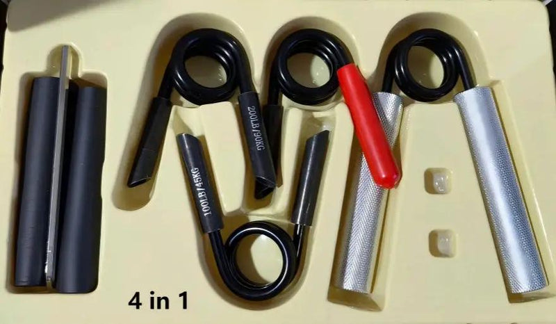 g8buynz 4-In-1 Adjustable Hand Grip Strengtheners Set Hand, Wrist & Forearm Strengthener 4-In-1 Adjustable Hand Grip Strengtheners Set Hand, Wrist & Forearm Strengthener