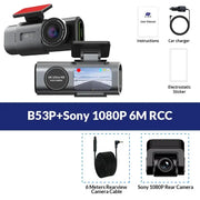4K UHD Dash Cam with WiFi & GPS (different sizes and models available) by Habicare