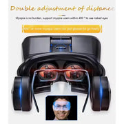 4K VR Headset with Rocker – 3D Virtual Reality Glasses by Habicare