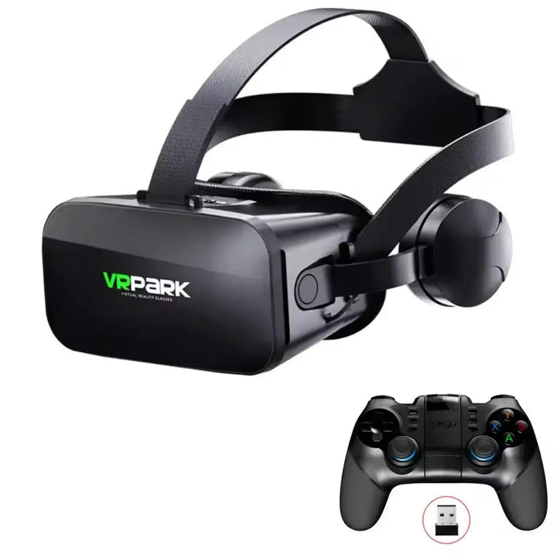 4K VR Headset with Rocker – 3D Virtual Reality Glasses by Habicare