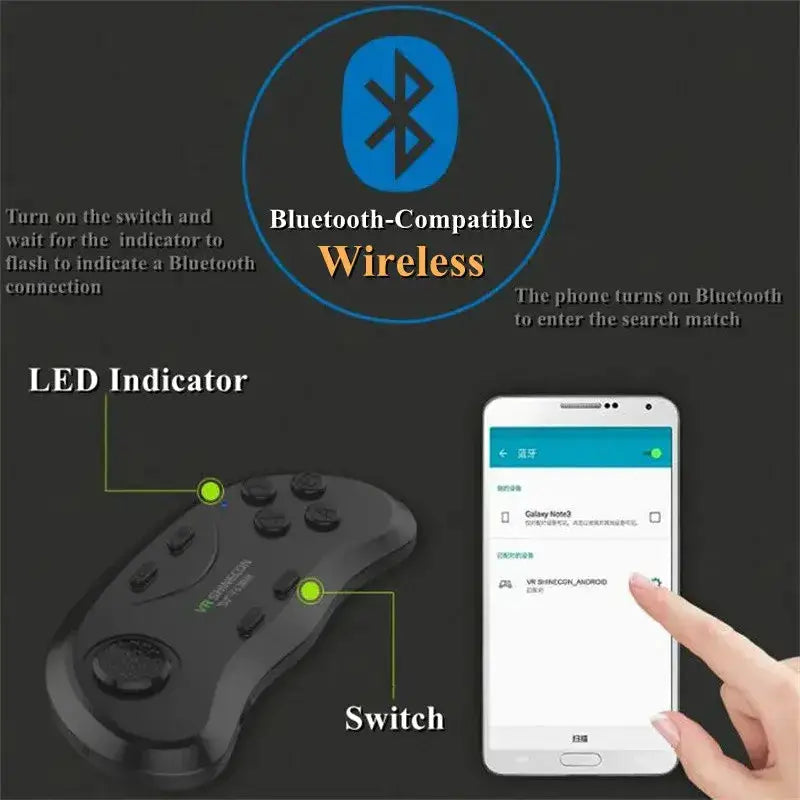 4K Wireless VR Glasses for Smartphones (different models available) by Habicare