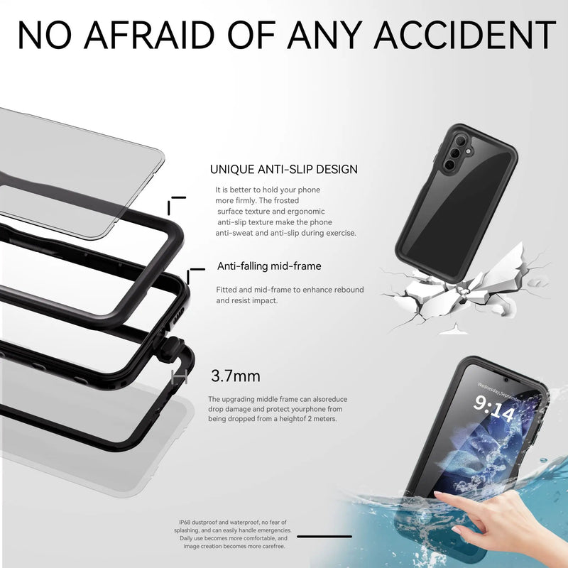 Samsung A16 4G/5G Waterproof Case by salelink.co.nz