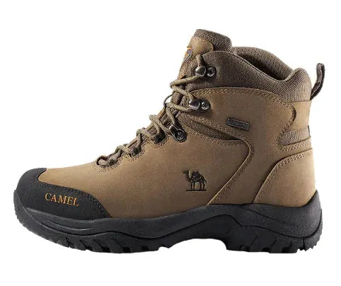 Waterproof High-Top Hiking Boots - Camel Brand by Mead's Supply & Equipment Outfitters limited
