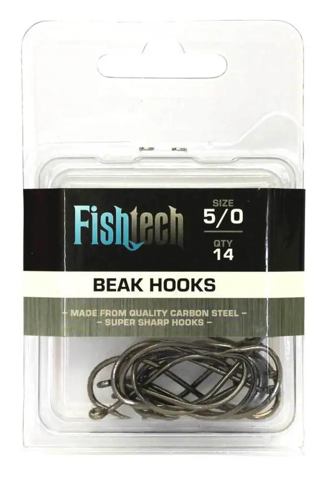 Fishtech Beak Hooks 5/0 (14 per pack) by NZ Diver