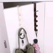 5 Hook Over Door Hangar Rack by 9eight5