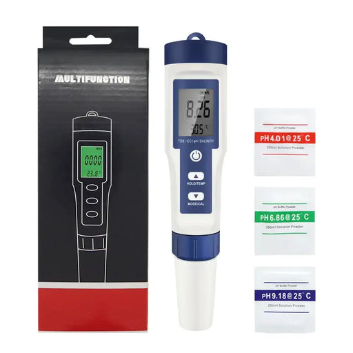 5-in-1 Digital PH TDS EC Meter Pen by Habicare