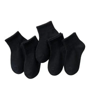 5 Pairs of Cotton Socks – For Boys & Girls (1–12 Years) by Habicare
