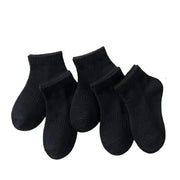 5 Pairs of Cotton Socks – For Boys & Girls (1–12 Years) by Habicare