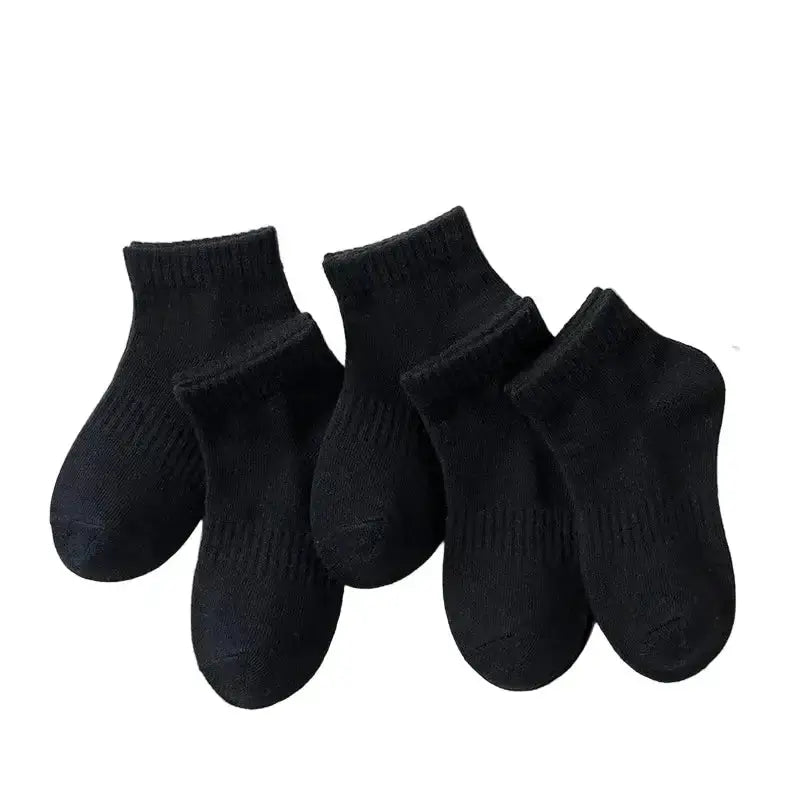 5 Pairs of Cotton Socks – For Boys & Girls (1–12 Years) by Habicare