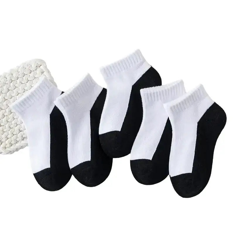 5 Pairs of Cotton Socks – For Boys & Girls (1–12 Years) by Habicare