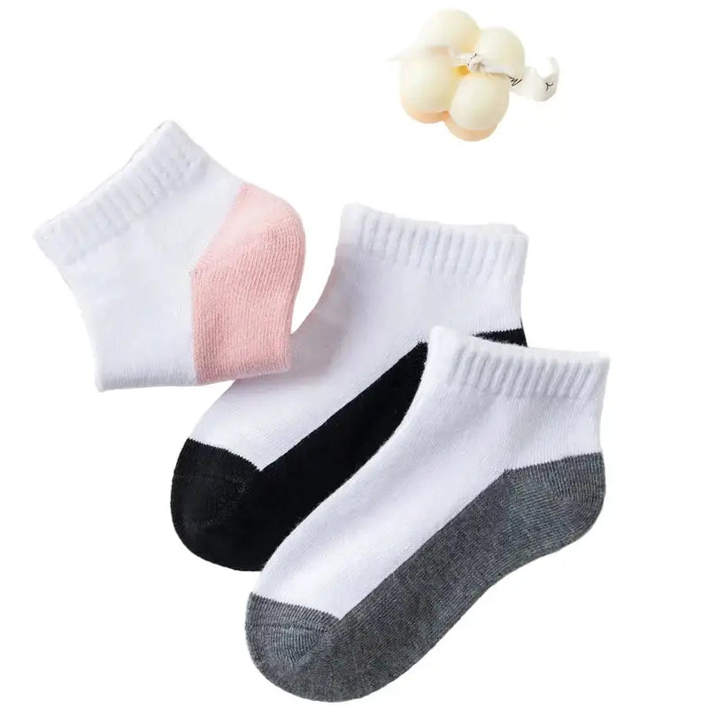5 Pairs of Cotton Socks – For Boys & Girls (1–12 Years) by Habicare