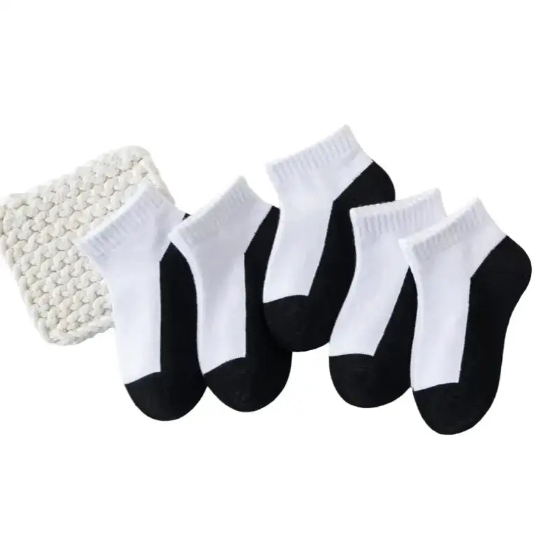 5 Pairs of Cotton Socks – For Boys & Girls (1–12 Years) by Habicare
