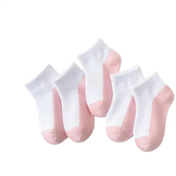 5 Pairs of Cotton Socks – For Boys & Girls (1–12 Years) by Habicare